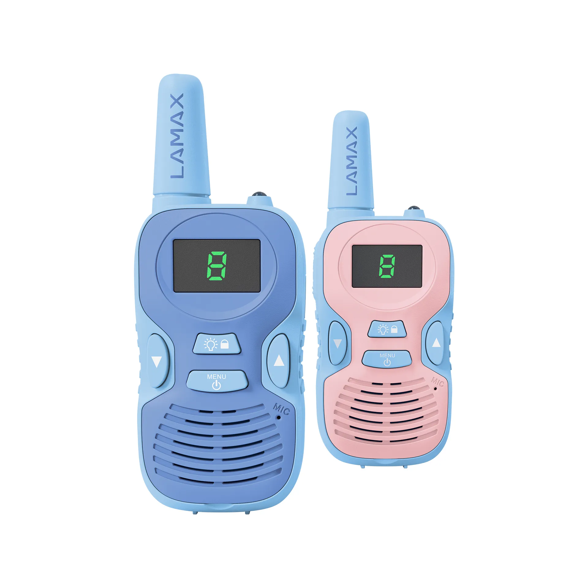 LAMAX TalkieKid1 Walkie Talkie Kék/rózsaszín